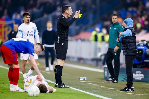 Jorge Sampaoli (à droite) a pris sa biscotte à la 37e minute.