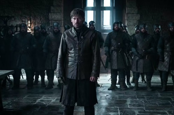 Nikolaj Coster-Waldau dans le rôle de Jaime Lannister dans l’un des derniers chapitres de Game of Thrones.