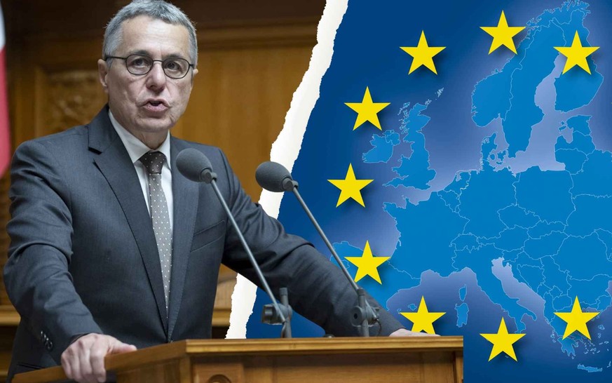 Accusé de «frôler la soumission» avec l'UE, Cassis énerve l'UDC