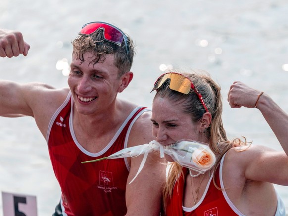 Raphaël Ahumada et Célia Dupré ont réussi une belle course à Shanghai.