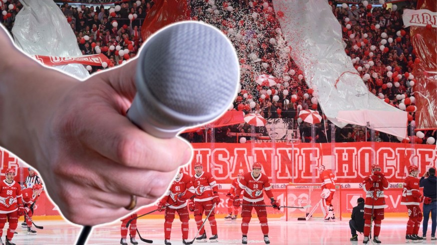 Au Lausanne HC, le speaker est aussi un chauffeur de salle.