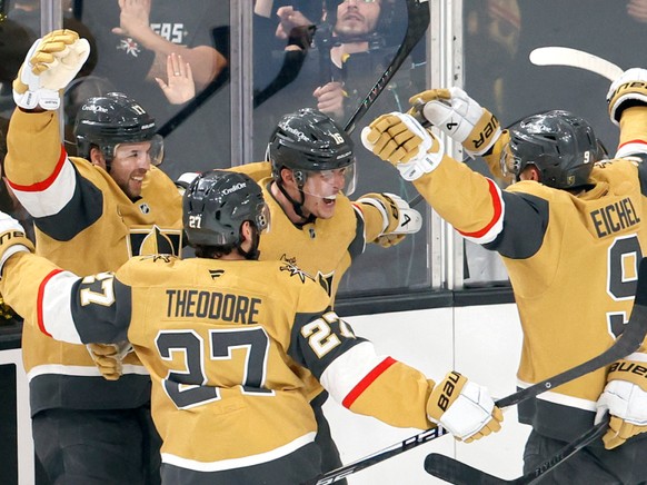 Les Knights ont remporté leur série face à Anaheim. (Archives)
