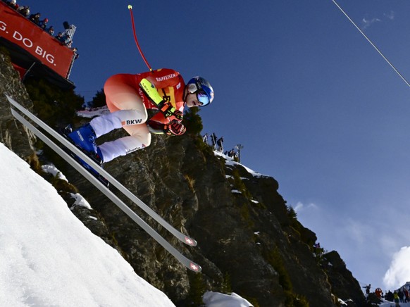 Marco Odermatt aérien à Hundschopf