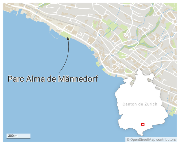 Parc Alma de Männedorf dans le canton de Zurich.