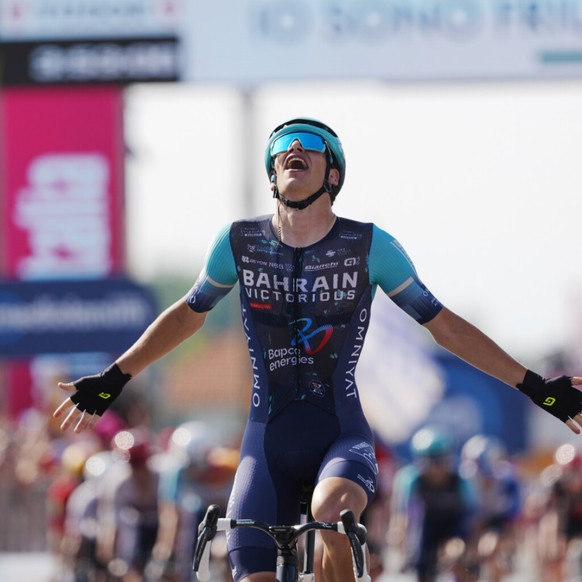 Alec Segaert a surpris les sprinters jeudi à Novi Ligure