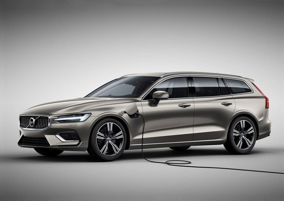 <strong>Et voici le modèle choisi par Alain Berset : une Volvo V60 t8 </strong>
