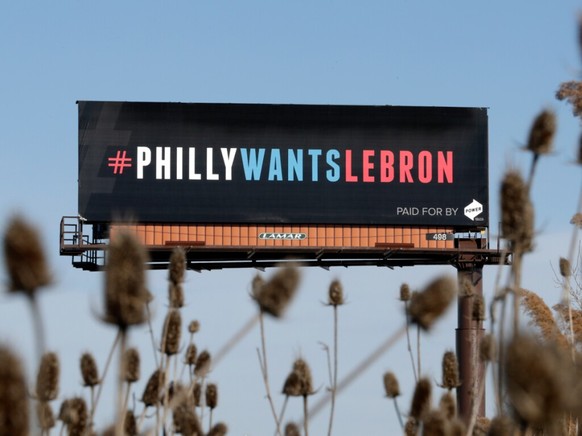 Les Sixers souhaitent la bienvenue à "King James"