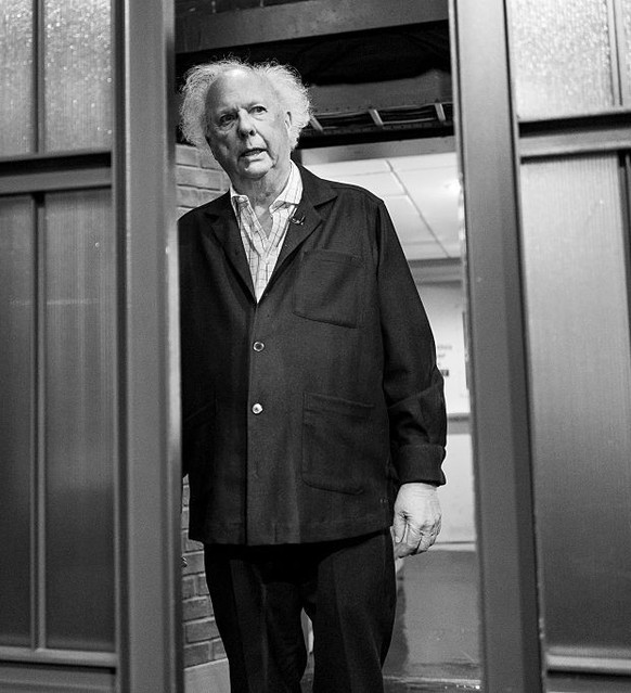 LATE NIGHT WITH SETH MEYERS -- Episode 1645 -- Pictured: Journalist Graydon Carter backstage on April 29, 2025 -- (Photo by: Lloyd Bishop/NBC via Getty Images)