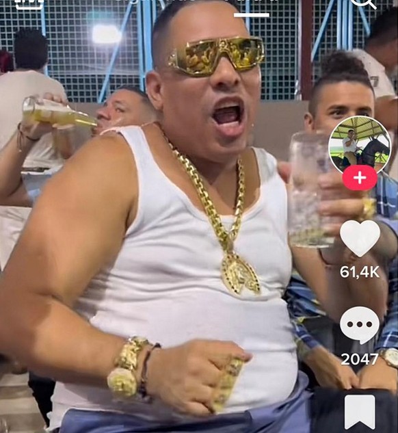 Lui, c'est JR, l'ancien patron du gang Los Choneros, assassiné en mai 2023.