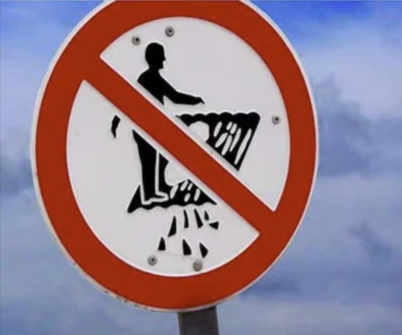 Verwirrende Strassenschilder