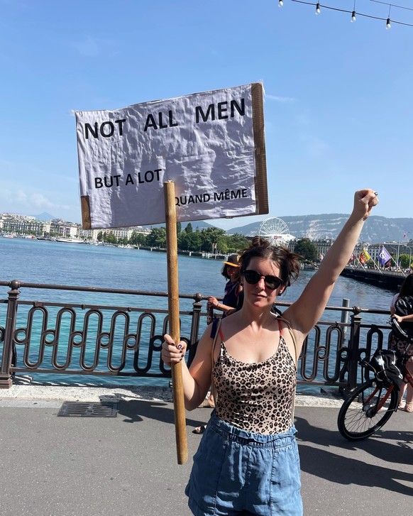 Grève féministe du 14 juin 2025 à Genève.