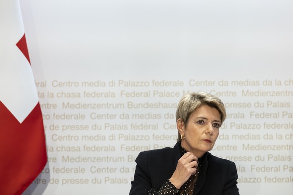 Karin Keller-Sutter, ministre des Finances.