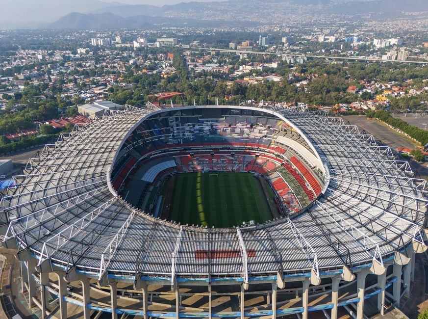 Le match d'ouverture du Mondial, Mexique-Afrique du Sud le 11 juin, se jouera au stade Azteca de Mexico.