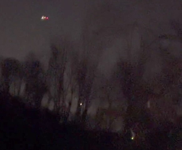 Plusieurs drones dans le ciel du New Jersey, le 4 décembre dernier.