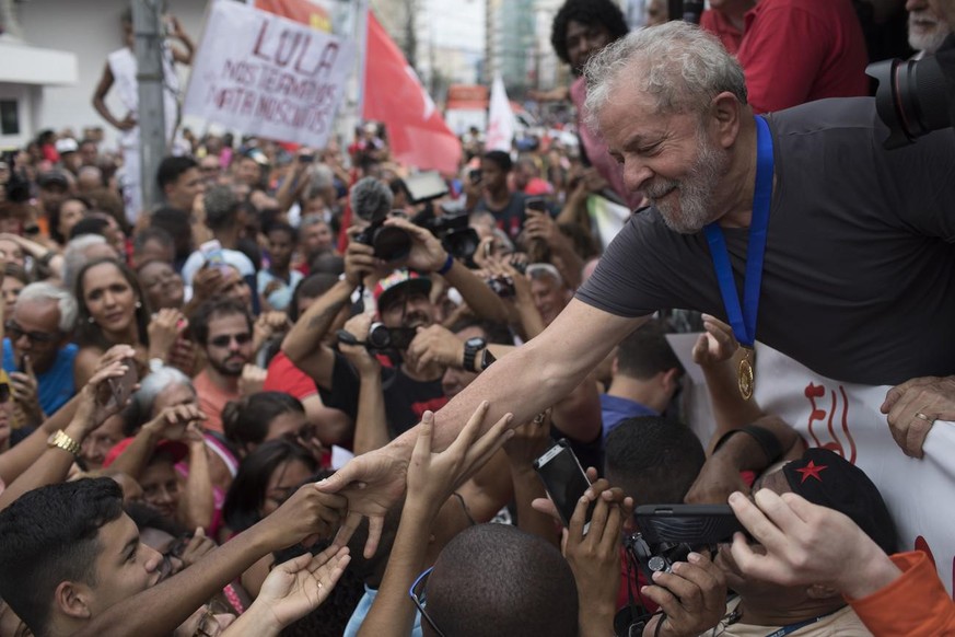 L'ancien président Luiz Inacio Lula da Silva jouit d'une grande popularité au Brésil.