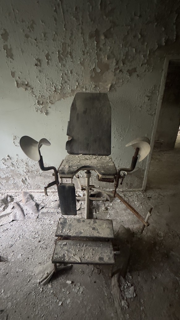 D'après mon guide, l'ancienne unité gynécologique n'était pas très gaie.