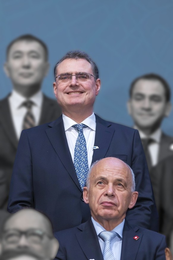 19 October 2019: Ueli Maurer et Thomas Jordan.