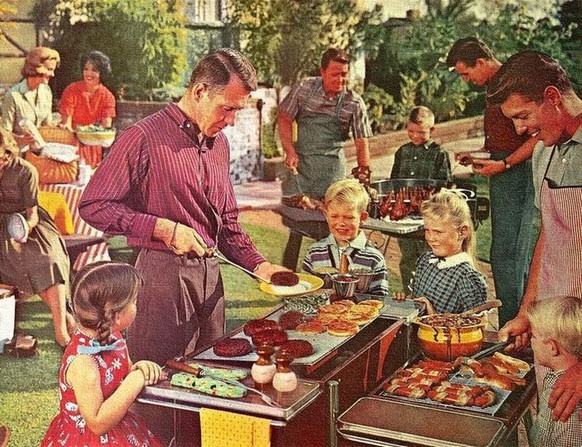 Des américains se découvrant une gastronomiee.