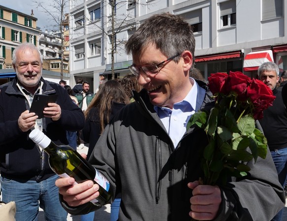 Roger Nordmann est le nouveau conseiller d'Etat, dimanche 29 mars 2026.