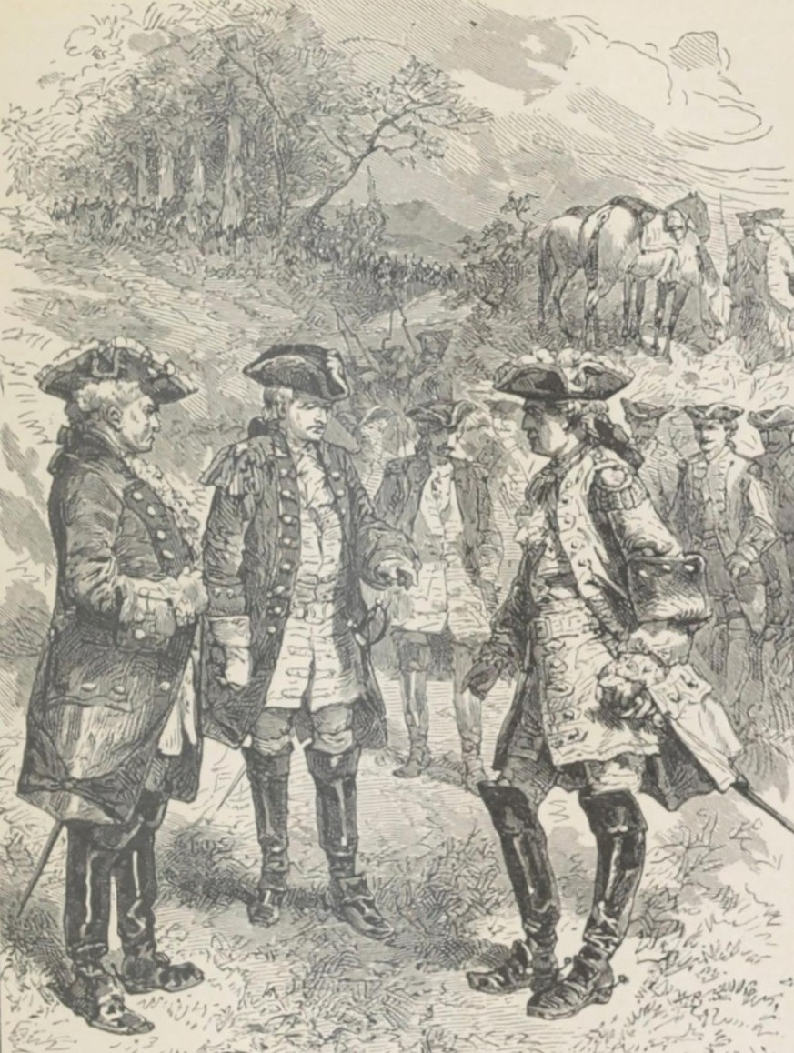 Négociations franco-anglaises en Amérique du Nord, 1757. Peut-être qu’une gorgée de bon vin aurait permis d’obtenir un meilleur consensus...
https://commons.wikimedia.org/wiki/File:Montcalm_negociant_ ...