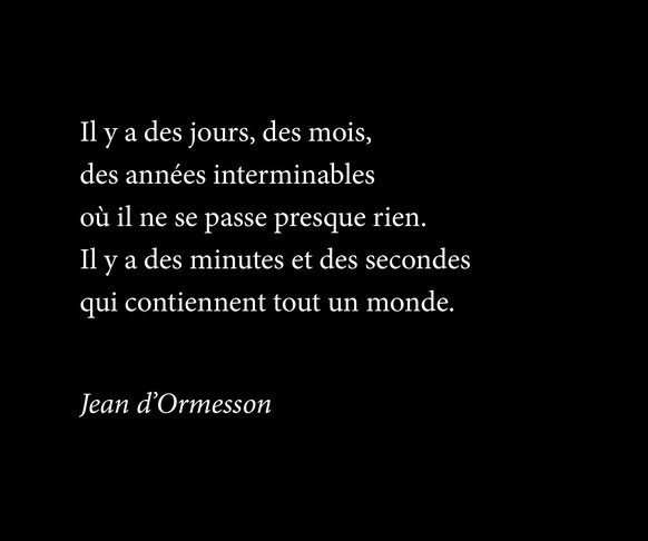 citation Jean D&#039;ormesson