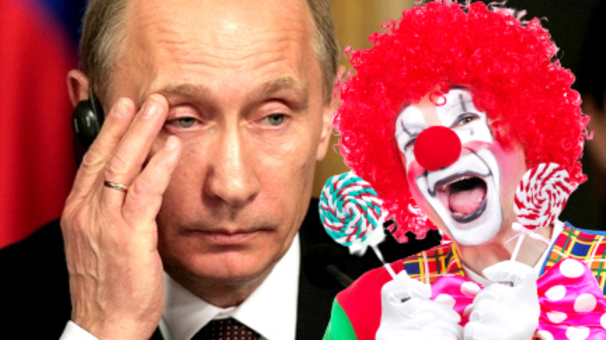 Poutine va envoyer des clowns à la guerre