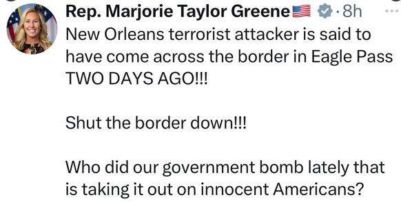 taylor greene new orleans 2.1.25