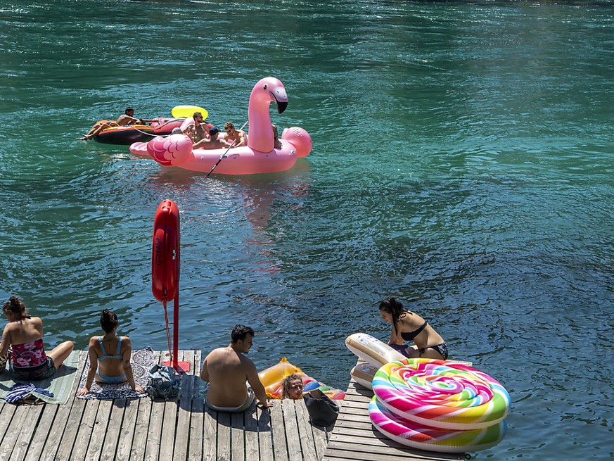 Se laisser emporter par le courant du Rhône comporte des dangers, notamment liés aux activités des SIG sur le fleuve (image d&#039;illustration).