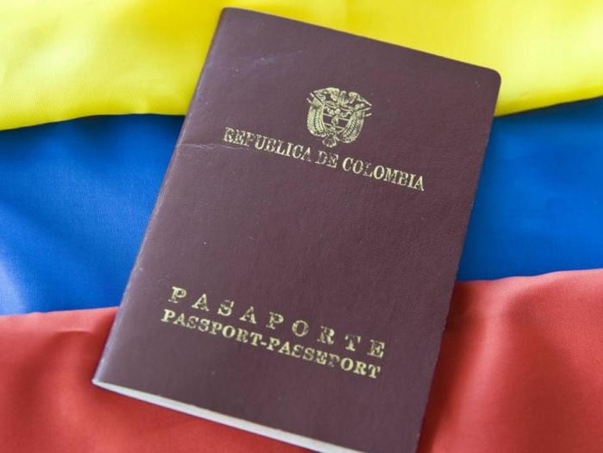 Colombie passeport genre identité