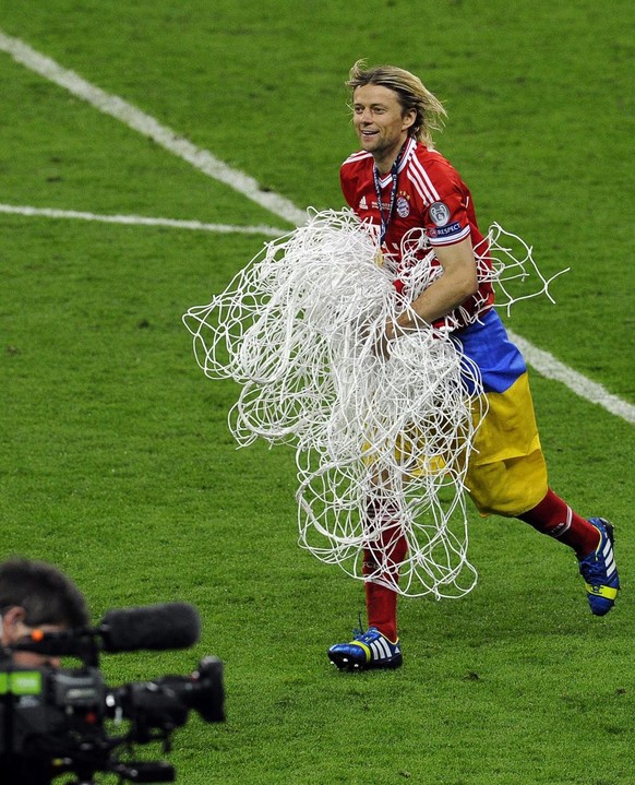 Tymoshchuk a remporté la Ligue des champions 2013 avec le Bayern Munich et la Coupe de l'UEFA avec le Zénith Saint-Pétersbourg (2008).