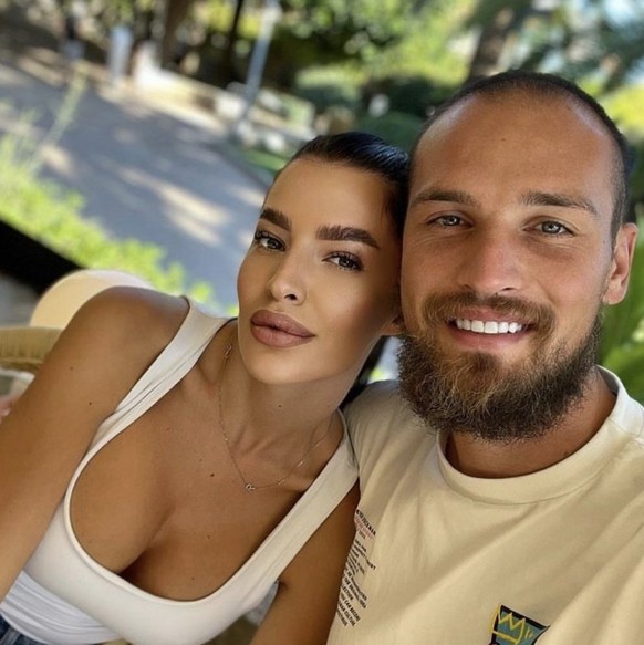Predrag Rajkovic et sa femme.