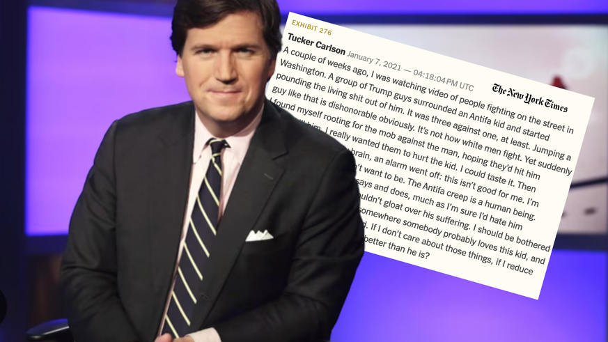 Tucker Carlson: le SMS qui a précipité sa chute chez Fox News