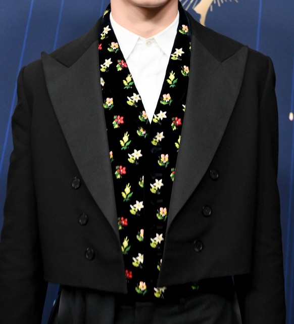Sam Nivola at the 77th Primetime Emmy Awards held at the Peacock Theater on September 14, 2025 in Los Angeles, California. (Photo by Michael Buckner/Variety via Getty Images)