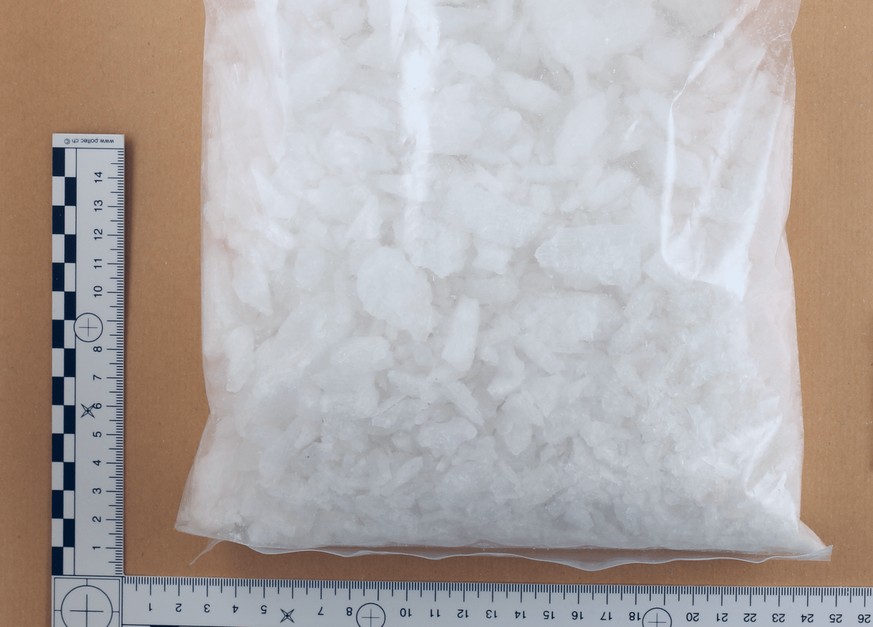 Du crystal meth saisi en Valais (Suisse).