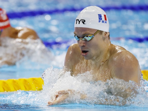Léon Marchand a confirmé sa grande forme actuelle en remportant le titre sur 200 m 4 nages.