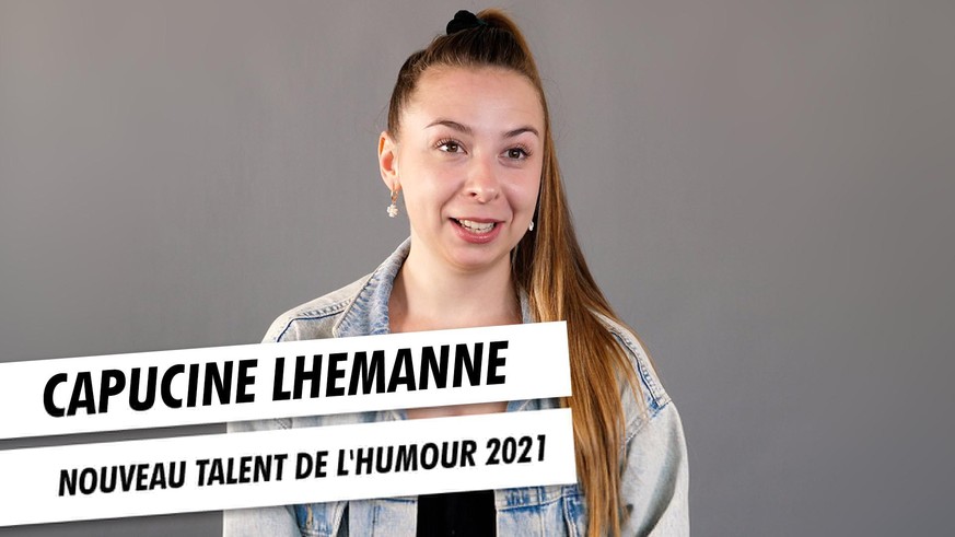 Capucine Lhemanne, nouveau talent de l&#039;humour 2021.