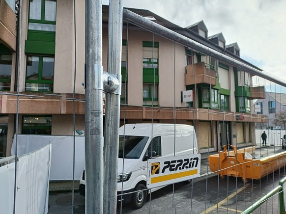 Bancomat dynamité à Gland (VD).