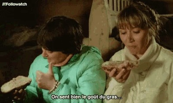 Pour ce plat, on a préféré vous mettre un gif des Bronzés font du ski.