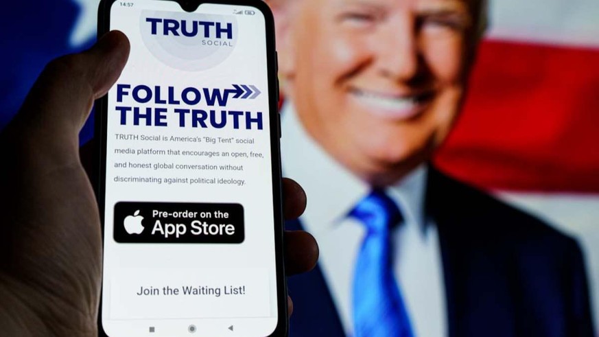 truth social réseau sociaux application donald trump