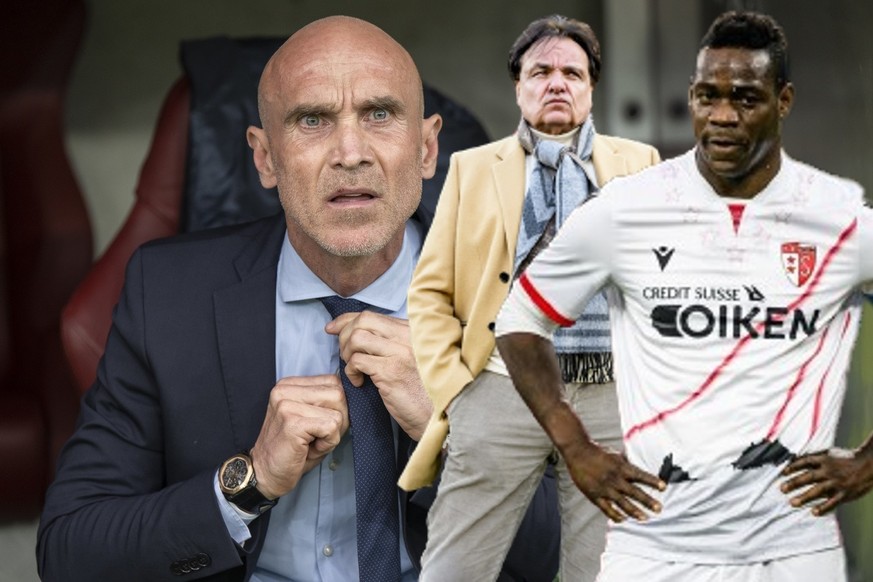 David Bettoni, Christian Constantin et Mario Balotelli ne s'aiment plus beaucoup.