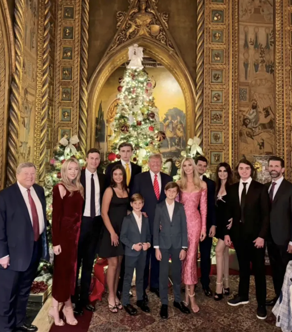 Le clan Trump, au grand complet... ou presque.