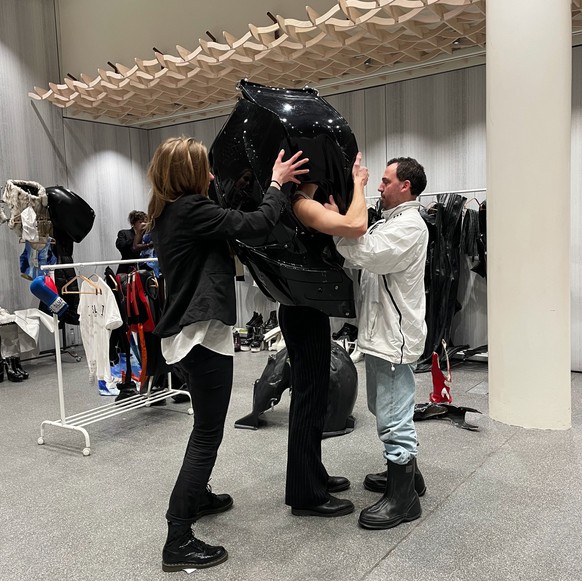 La marque berlinoise Selva à la Fashion Week de Zurich, jeudi 12 février 2026.