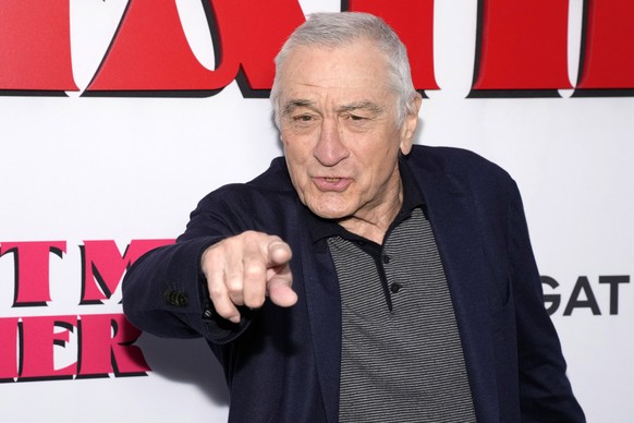 Robert De Niro attends the &quot;About My Father&quot; premiere at the SVA Theater on Tuesday, May 9, 2023, in New York. (Photo by Charles Sykes/Invision/AP)
Robert De Niro