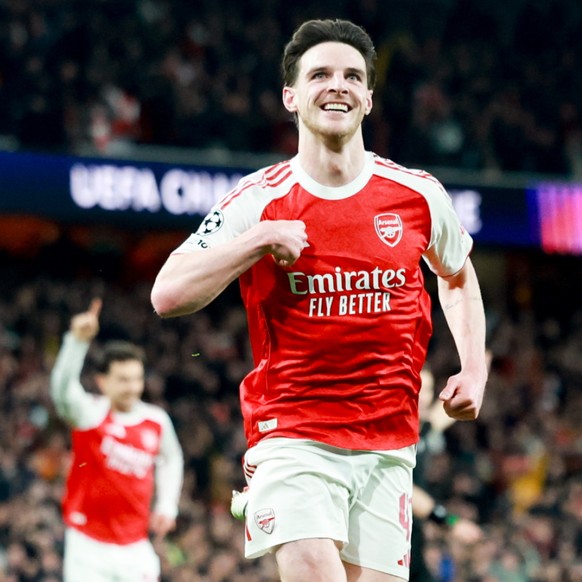 Declan Rice fête son but