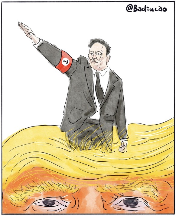 Musk Karikatur