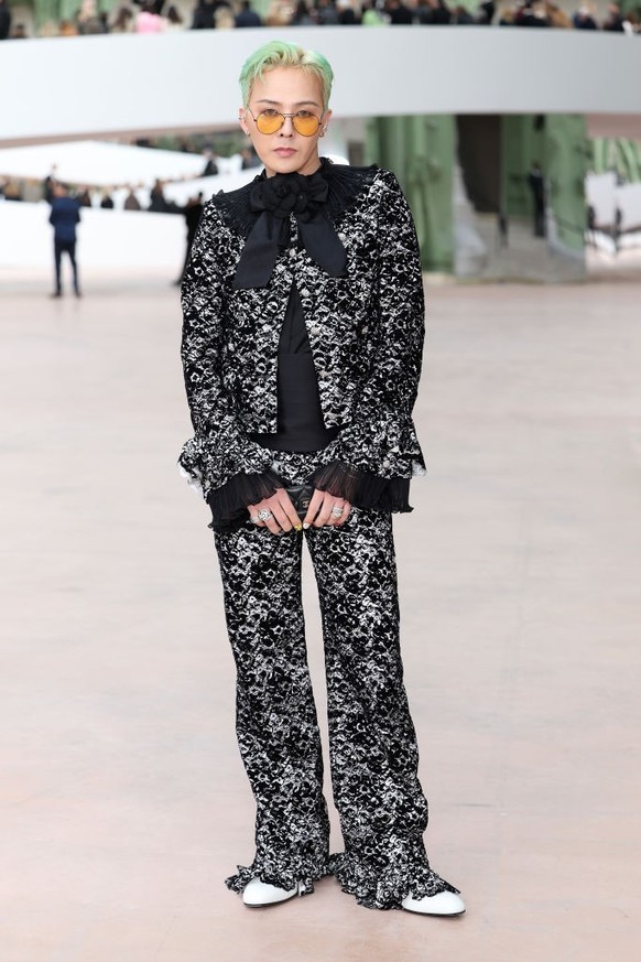 G-Dragon au défilé Chanel Haute Couture Spring-Summer 2025