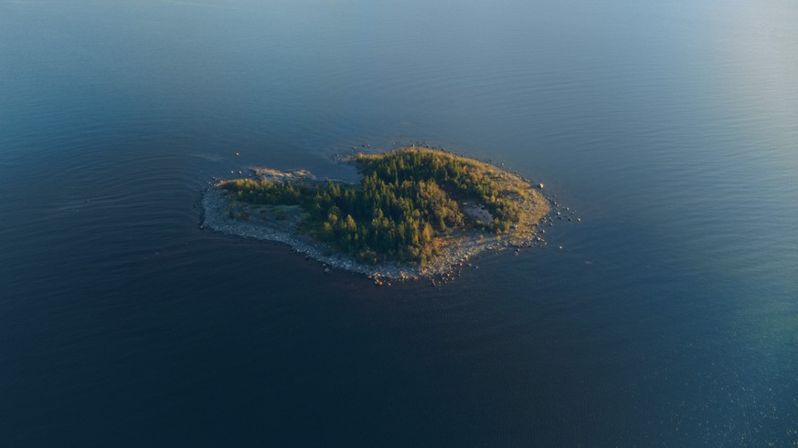 L'île de Medbådan.