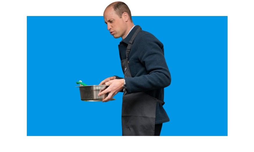 Le prince William reprend du service