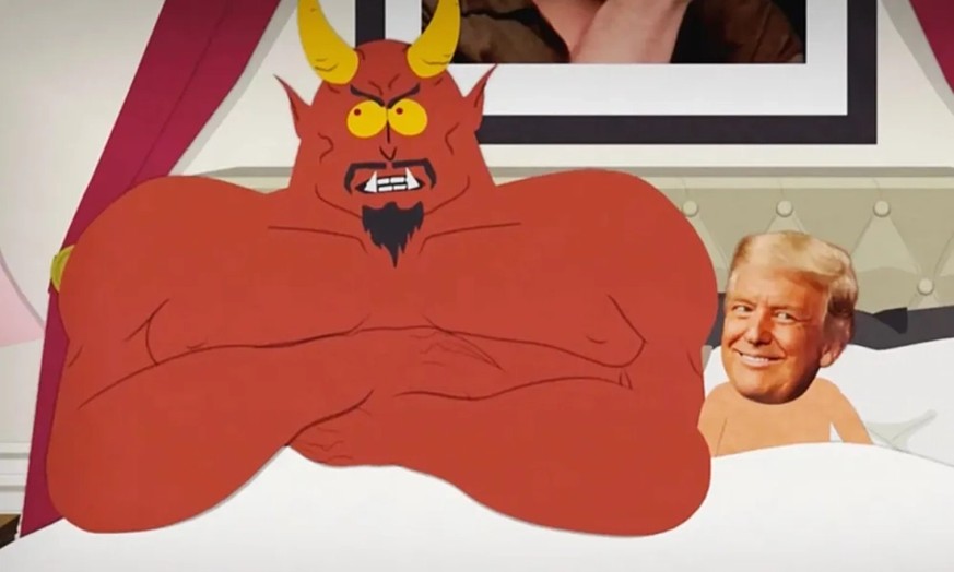 South Park Trump Diable