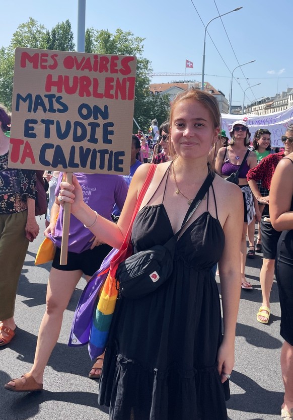 Grève féministe du 14 juin 2025 à Genève.